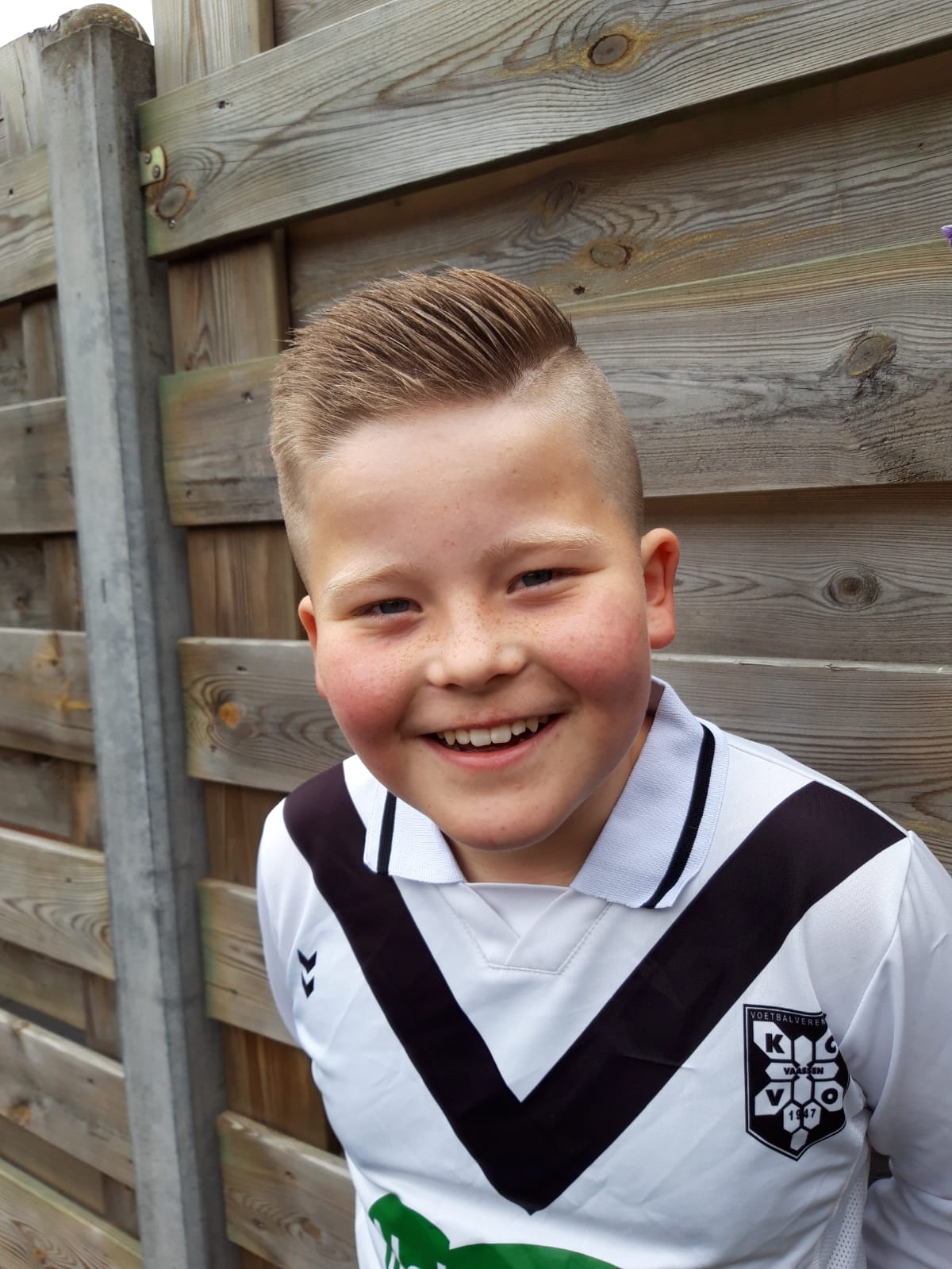 Tijn Hagen Pupil van de week bij de laatste wedstrijd van het seizoen van KCVO 1