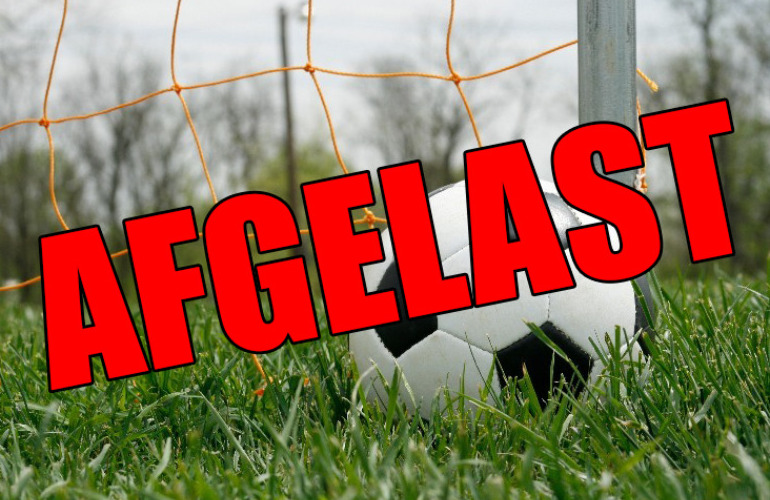 Ook schoolvoetbal afgelast vanwege het coronavirus!