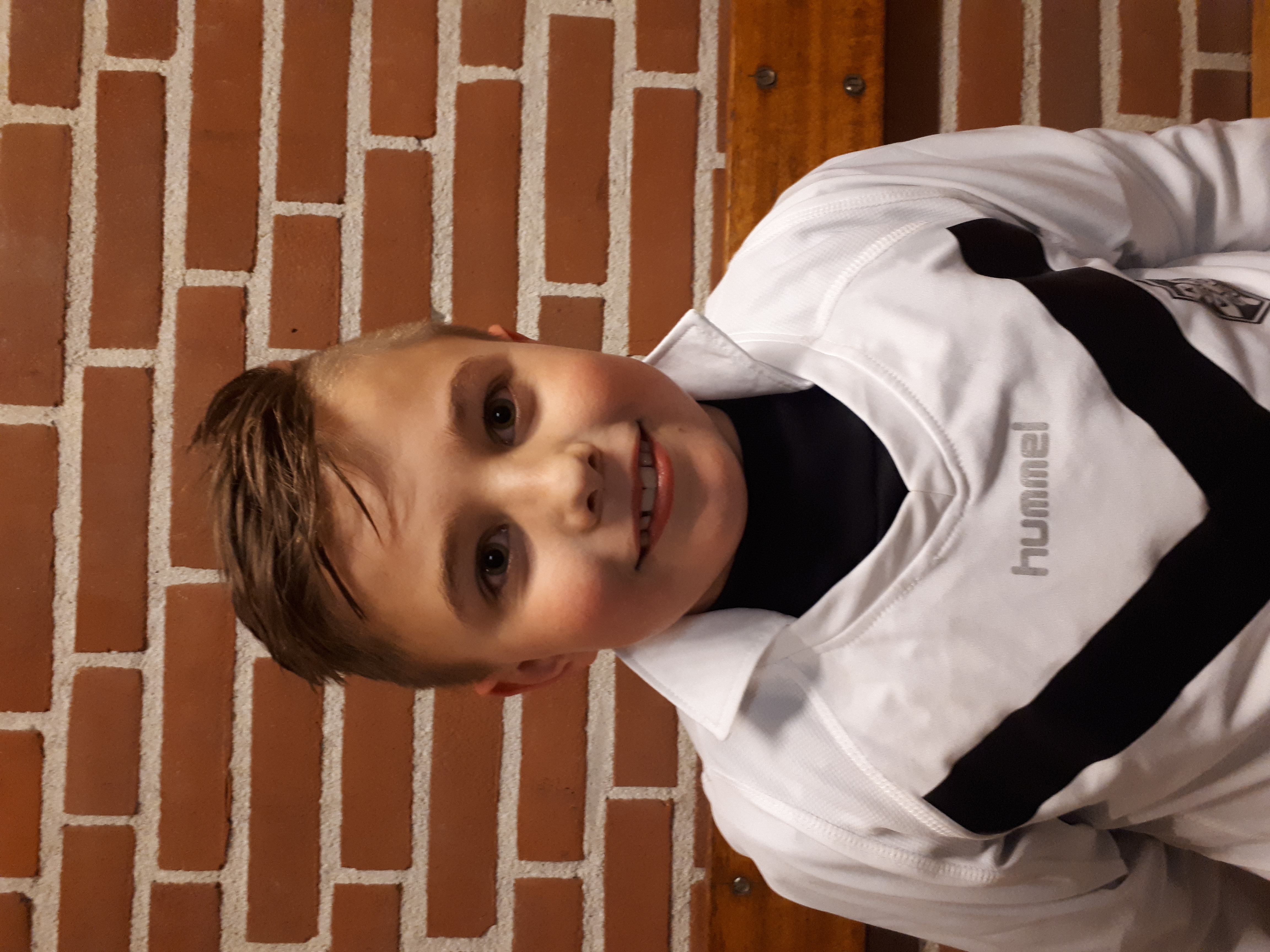 Derby KCVO-Vaassen met pupil van de week Thim de Wilde