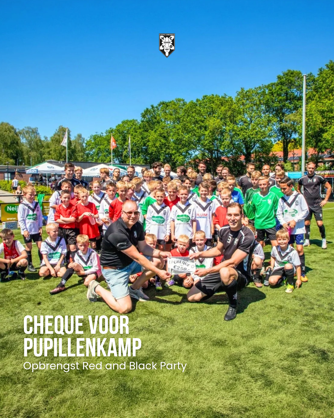 Cheque voor KCVO Pupillenkamp