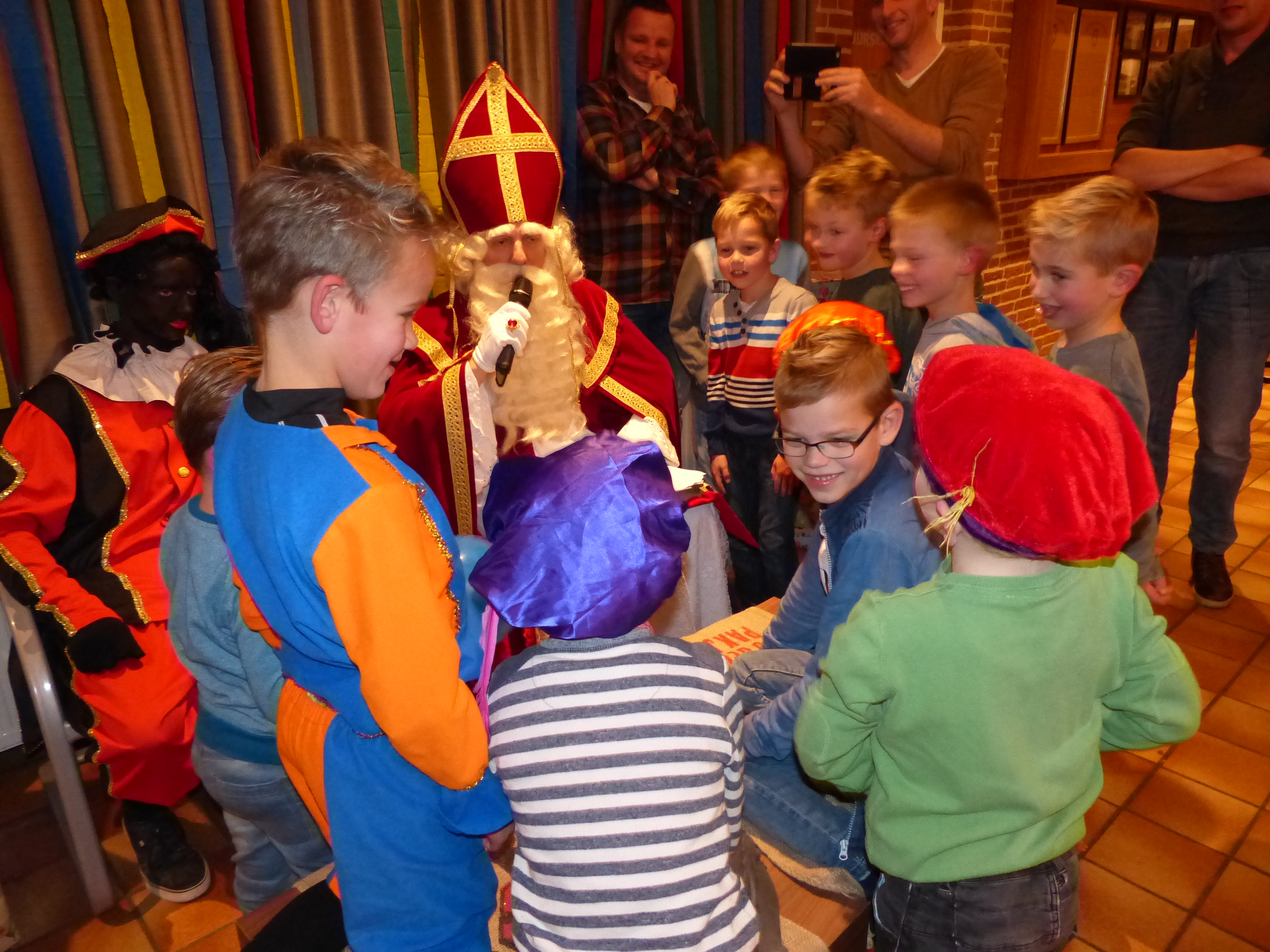 Sinterklaas bij KCVO 2016