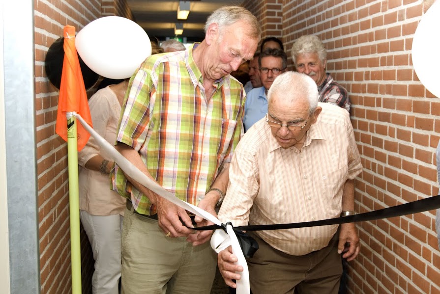 Opening kleedkamers