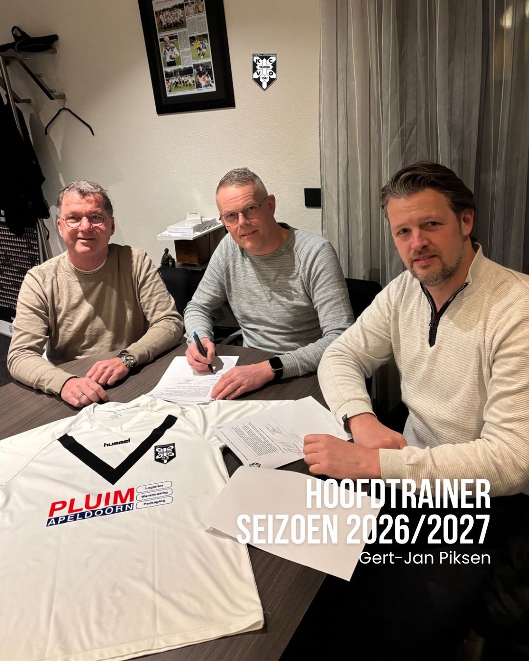 Gert-Jan Piksen wordt de nieuwe hoofdtrainer van KCVO