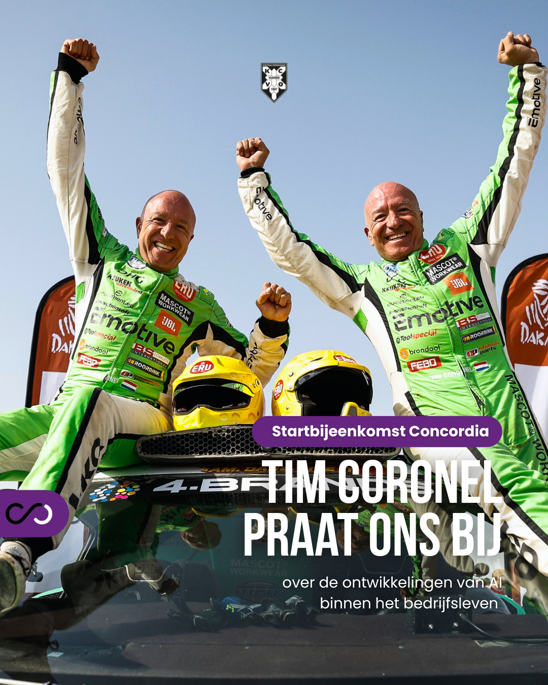 ondernemersclub Concordia: Tim Coronel