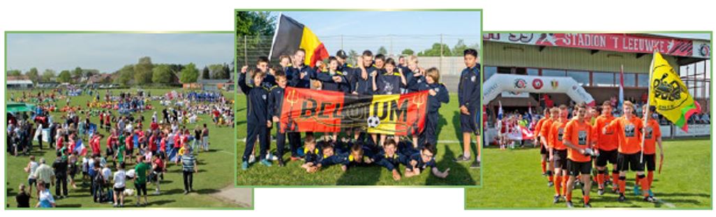 KCVO JO11-1 neemt deel aan Euro-Cup Toernooi in Hamont te België.
