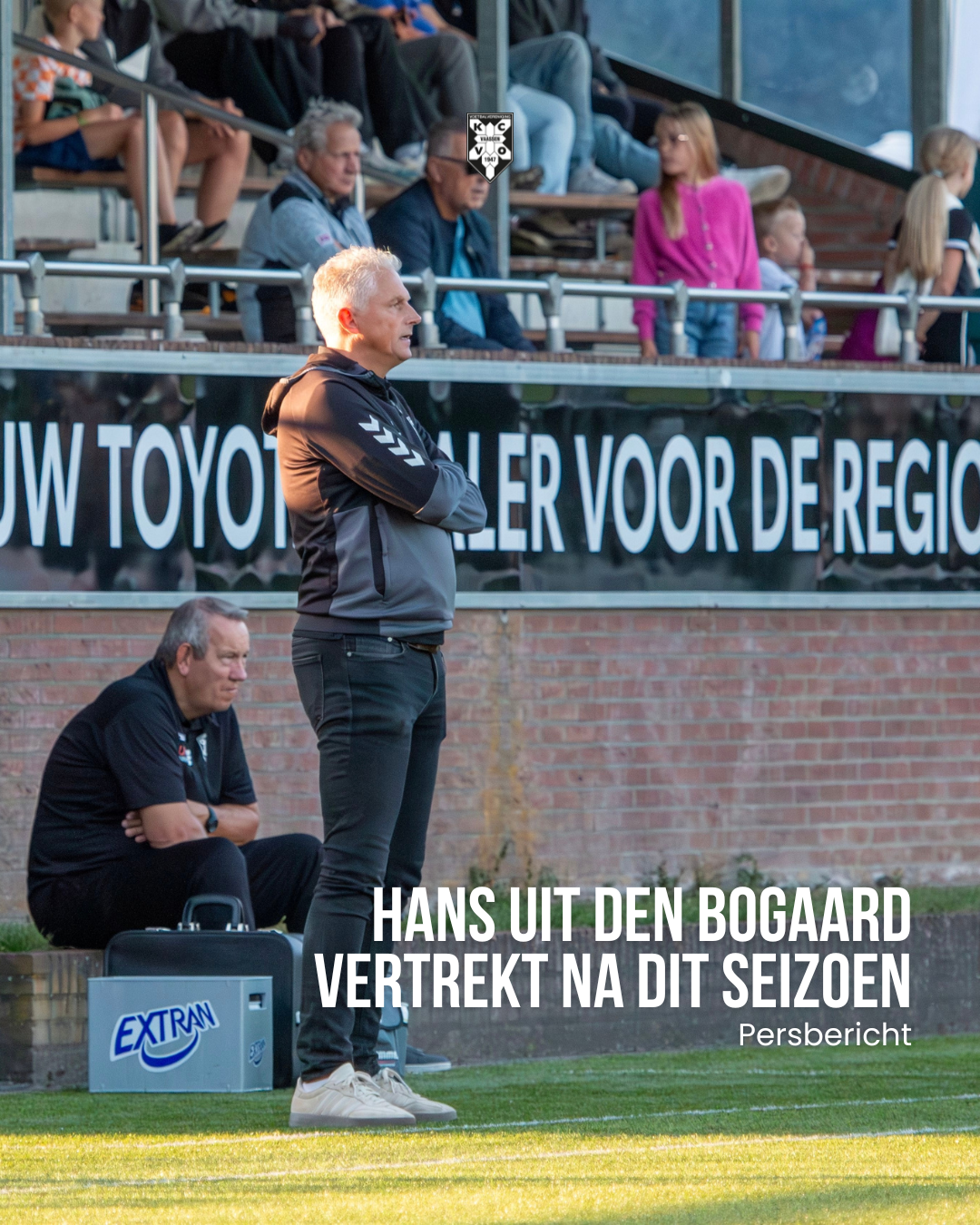 Hans uit den Bogaard vertrekt na dit seizoen