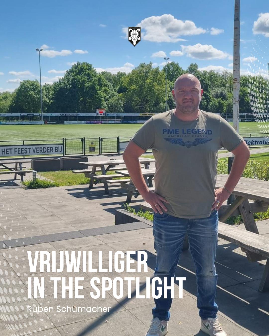 Vrijwilliger in the spotlight: Ruben Schumacher