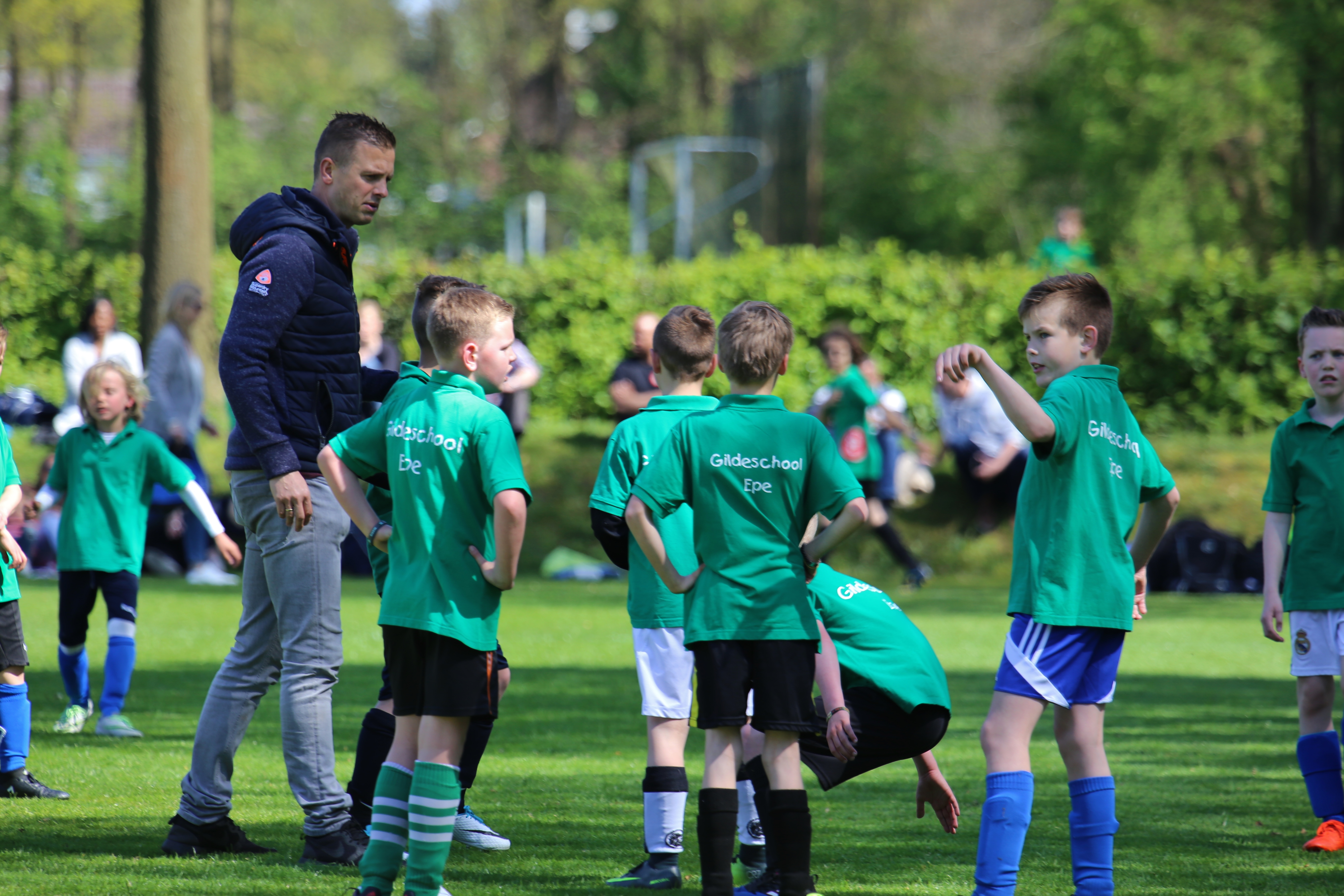Schoolvoetbal 2018 - 11 april 2018 Poule C bij KCVO